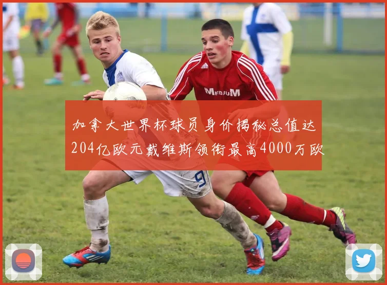 加拿大世界杯球员身价揭秘总值达204亿欧元戴维斯领衔最高4000万欧